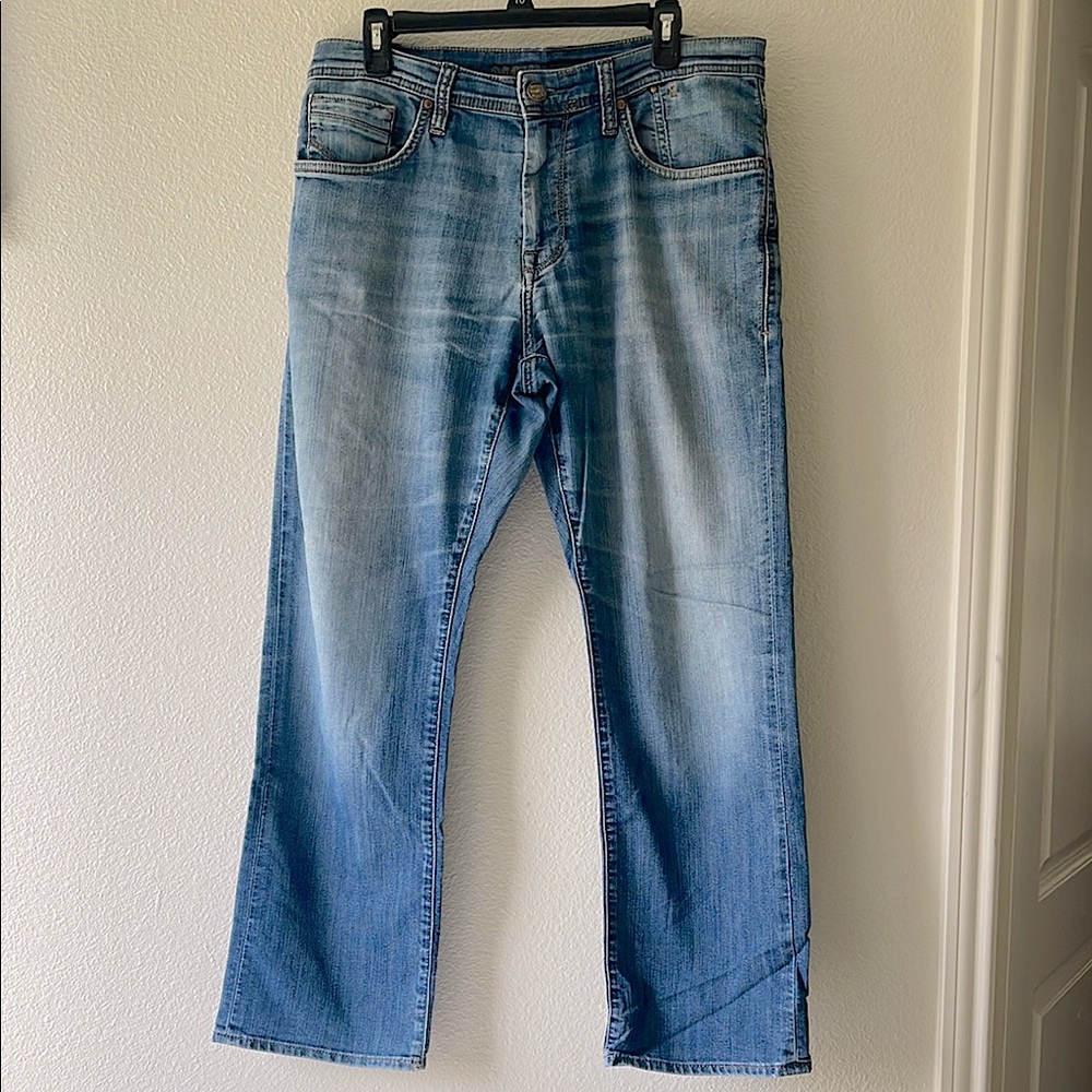 Men's Mavi Blue Denim Jeans. W34